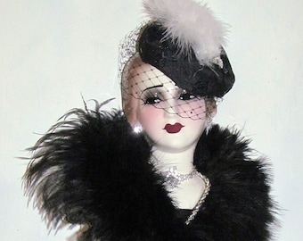 Unique Creations Limited Edition Lady Face Mask Wall Hanging Decor