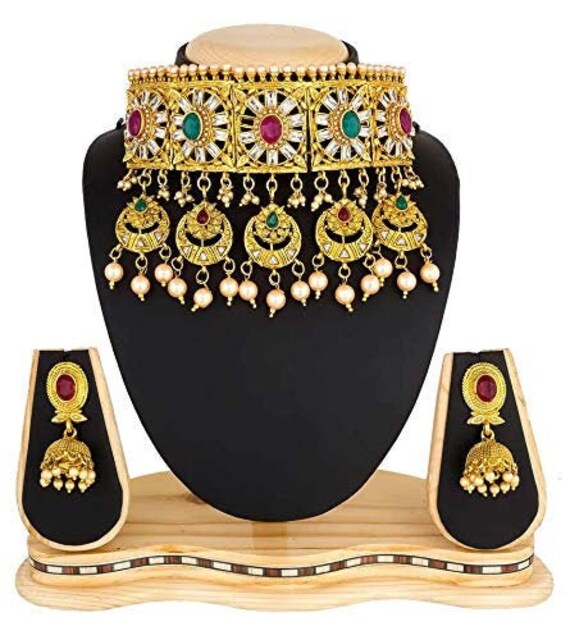 Rajasthani Choker Necklace Factory Sale 