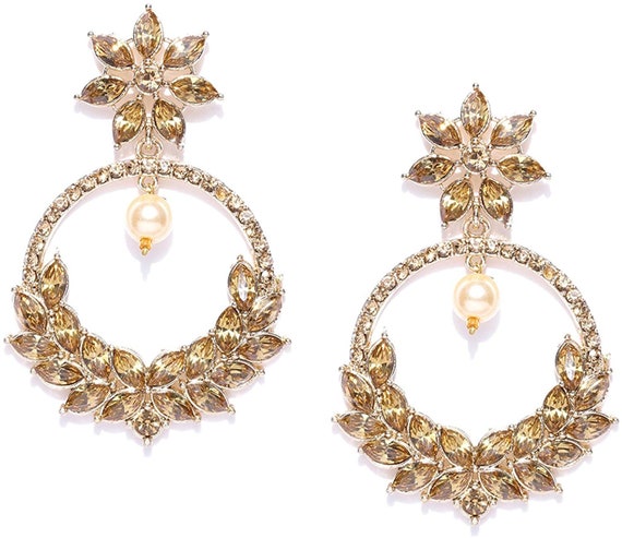 Kundan Earrings Kundhan Earrings - Etsy 