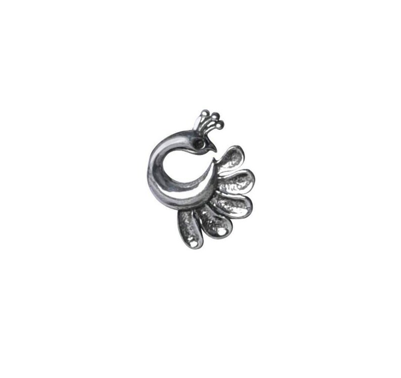 Non Pierced Peacock Nose Ring Boho Jewelry
