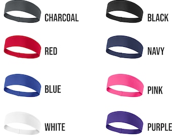 Personalized Printed Headbands