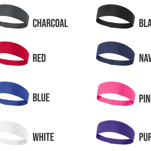 Personalized Printed Headbands