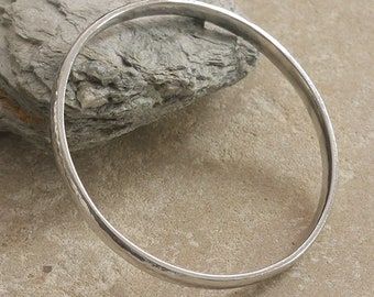 10 Year Anniversary Tin Bangle. 10th Anniversary Jewellery. Tin Jewellery. Tenth Wedding Anniversary.