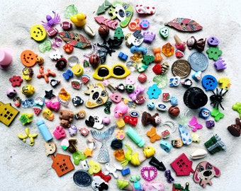 50 Trinkets for I Spy or Sensory Games, Small Mixed I Spy Trinkets, Gift for Kids, Gift for Teacher, Easter Egg Goodies