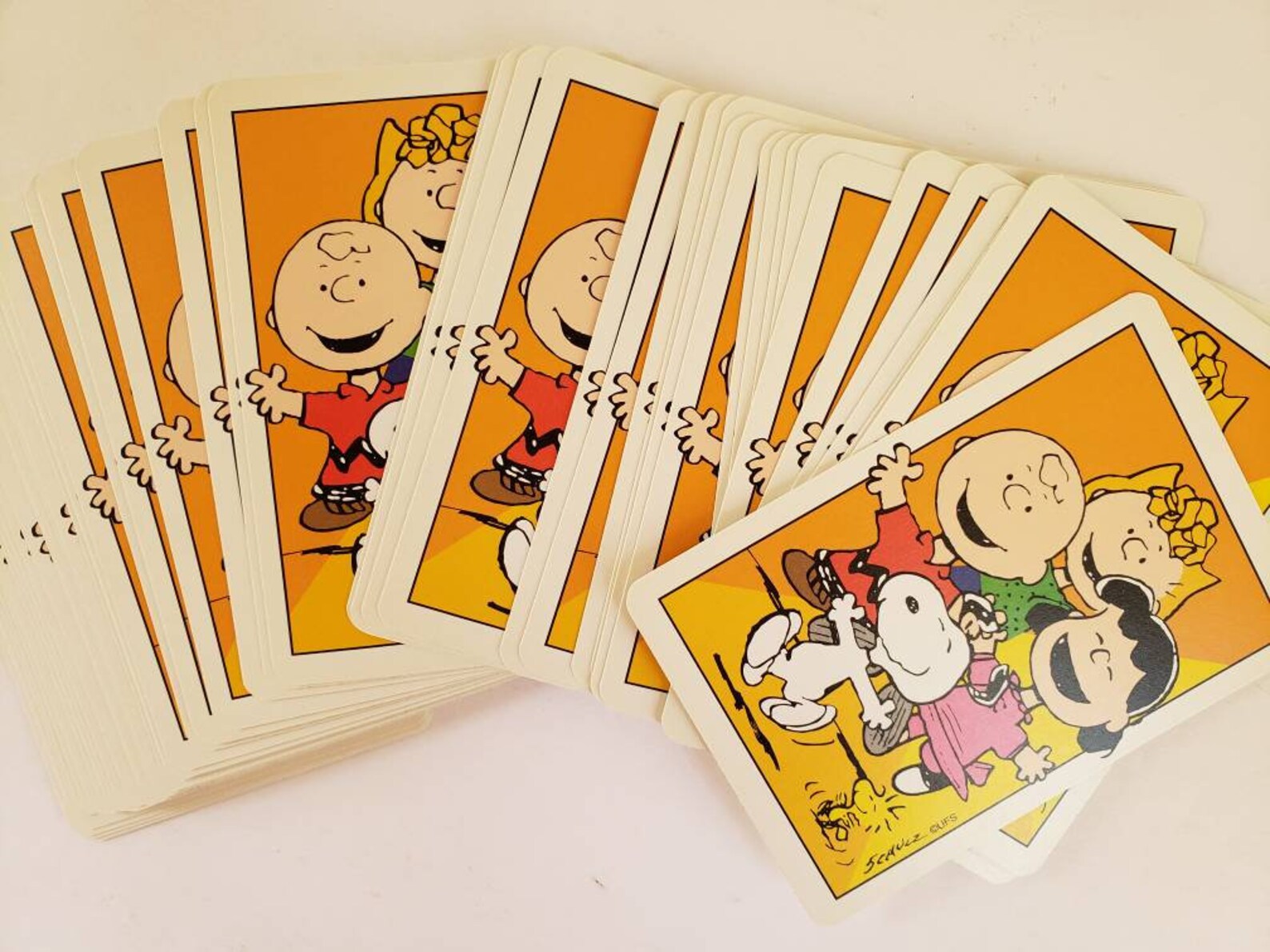 Peanuts Playing Cards Charlie Brown Playing Cards Vintage Etsy