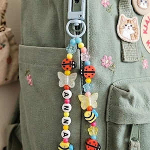 Kids DIY Keychain Kit | Personalized Backpack Charm Craft for Girls & Boys