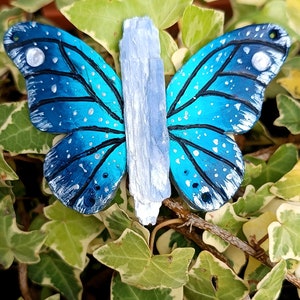 Blue butterfly KYANITE image 1