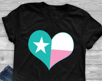 Texas Shirt - Austin Texas - Texas Love Shirt - Graphic Tee