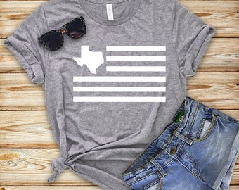 Texas Shirt - Graphic Tee - Texas Flag