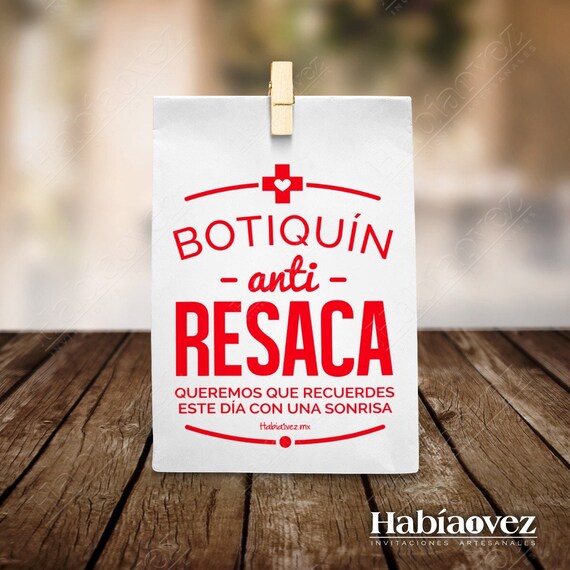 Resaca pastilla argentina anti