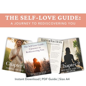 Self-Love Guide, Self-Love Workbook, self love journal, self love for women, self love gift, PDF ebook, love yourself, love myself
