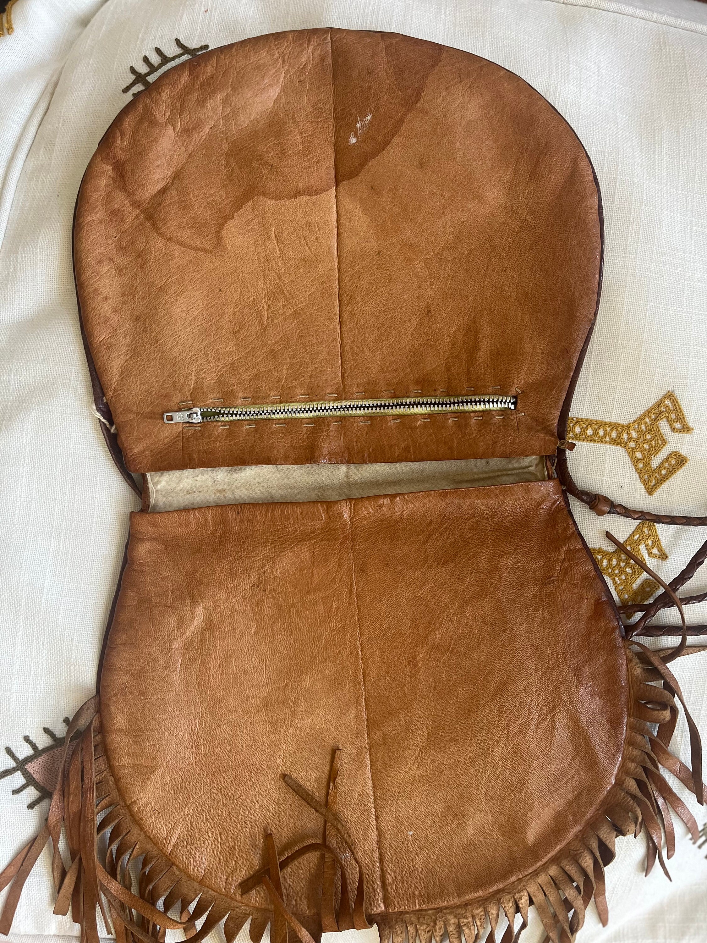 Oreanas Fringe Purse Rutton Ranch Vintage Leather Fringe Purse - Etsy