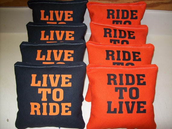 harley davidson cornhole bags