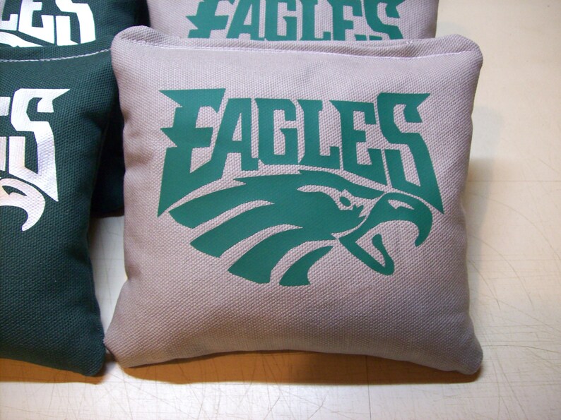 Philadelphia Eagles Nfl 8 Custom Cornhole Bags Etsy UK