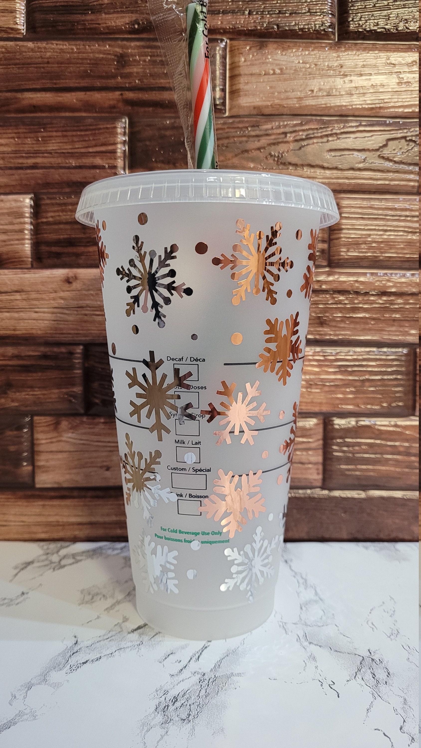 Drink & Barware Snowflake Color Changing Tumbler Home & Living etna.com.pe