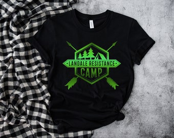 Ilyon Chronicles Green Landale Camp Shirt