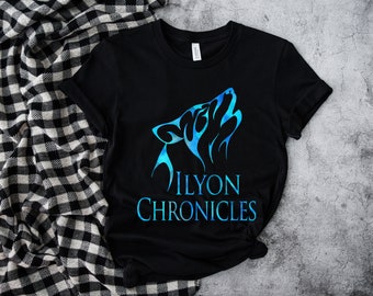 Ilyon Chronicles Blue Wolf Shirt