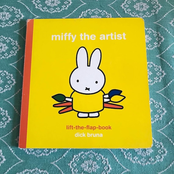 Miffy the Artist Board Book. Dick Bruna. Hardback. Flap