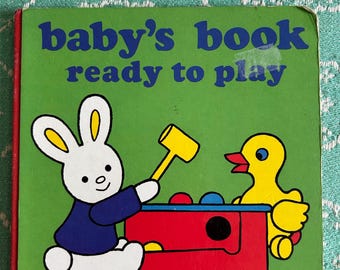 Brimax board book. Baby’s book, ready to play? . classic childrens books 1992. 90s