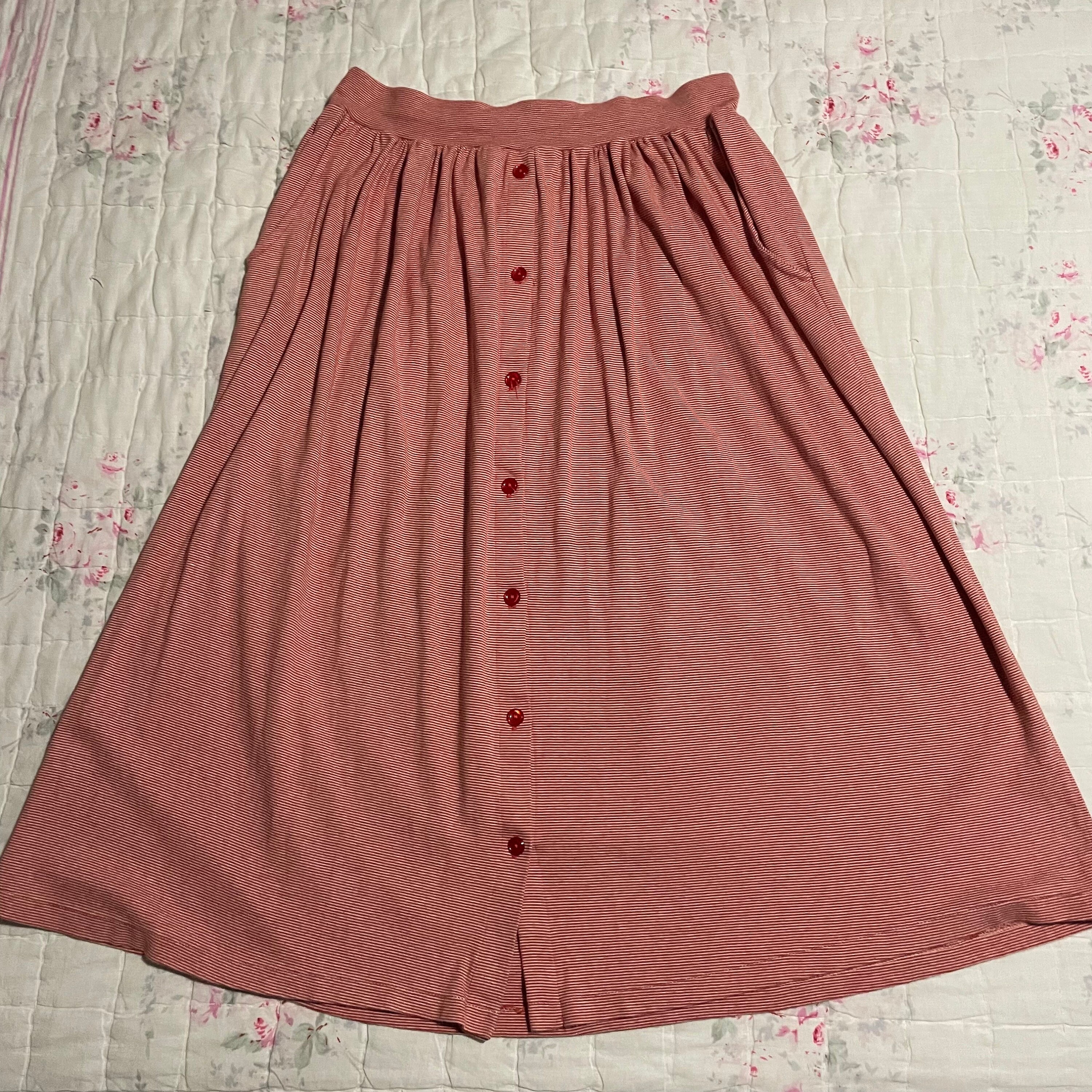 Striped jersey skirt uk cheap