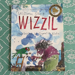Wizzil. William Steig. Quentin Blake. Funny. Book.Classic kids books Paperback. Illustration.
