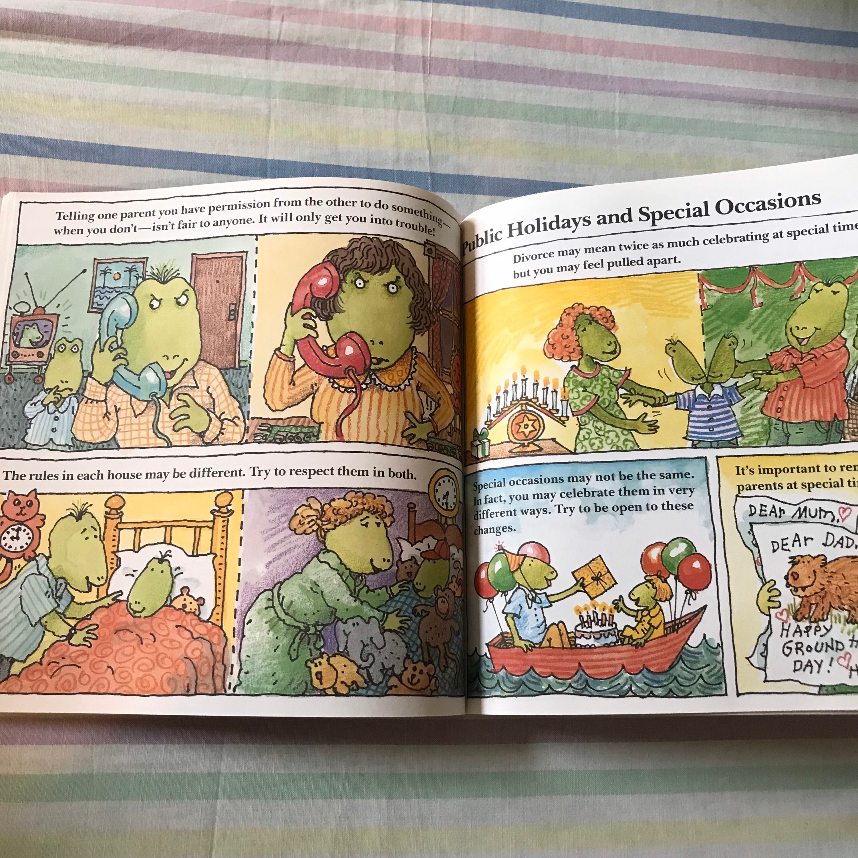 Dinosaurs Divorce. Laurene Klasny Brown and Marc Brown. Etsy