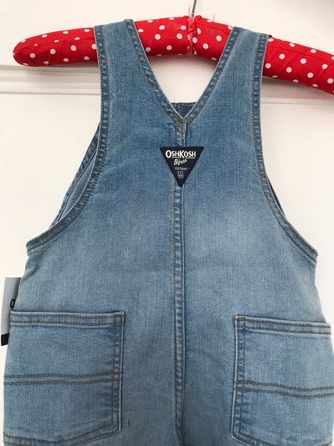 Osh Kosh age 4 denim blue dungarees. Oshkosh | Etsy