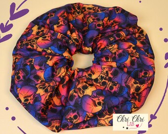 XL satin scrunchie. Large hair tie.