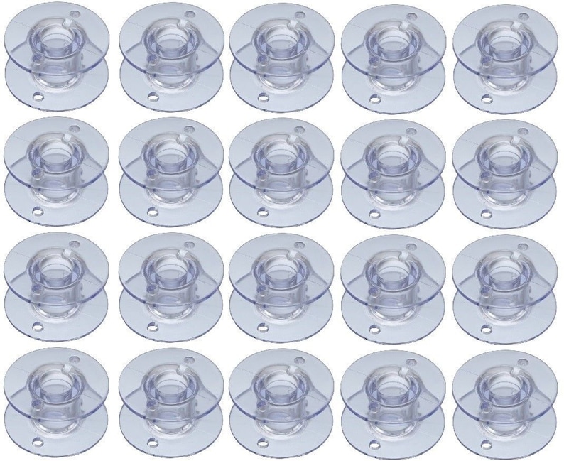 Singer Bobbins Class 15 Plastic Clear Sewing Machine Bobbins 10 20 30 50 Packs Etsy