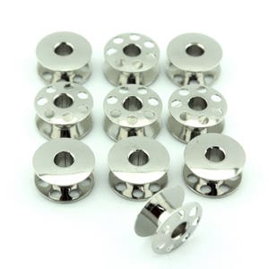 144 Pack Size L White Prewound Bobbins SA155 Replacement Bobbins for Many  Home Sewing and Embroidery Machines Type L 