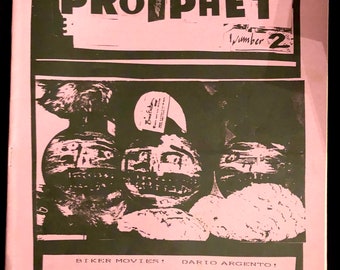 Prophet #2. 1991 zine Memphis pop culture