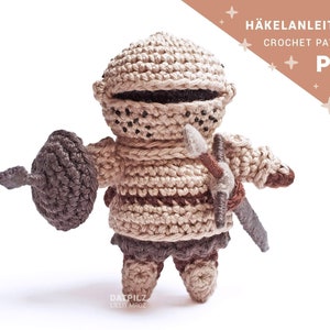 Crochet Pattern - Onion Knight - Amigurumi