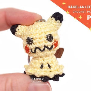 Patron au crochet - Amigurumi - Mini Pocket Monster - Mimicry Ghost