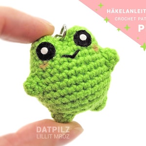 Crochet Pattern - Amigurumi - Froggy Keychain