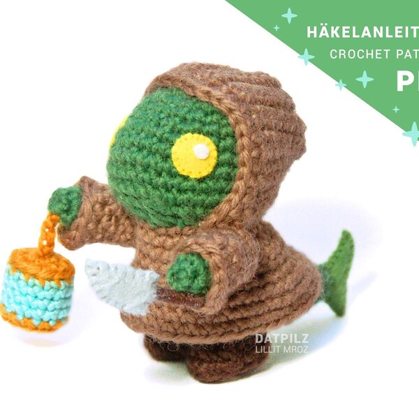 Häkelanleitung - Tonberry - Final Fantasy - Amigurumi