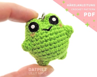 Crochet Pattern - Amigurumi - Froggy Keychain