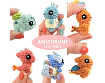 Mini Taschen-Monster - Amigurumi - Schlüsselanhänger