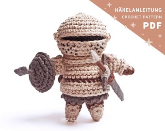 Crochet Pattern - Onion Knight - Amigurumi