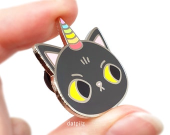 Kittycorn - Unicorn Cat - Hard Enamel Pin