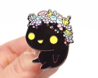 Forest Spirit - Emaille Pin - Zwart