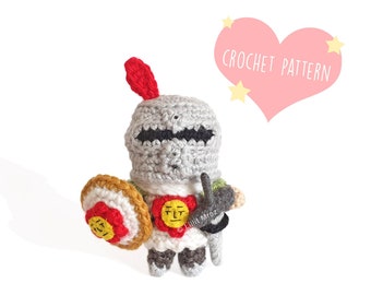 Crochet Pattern - Knight Solaire - Dark Souls - Amigurumi
