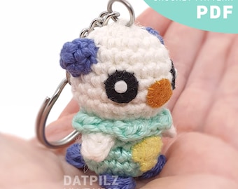 Crochet Pattern PDF - Amigurumi - Mini Pocket Monster - Sea Otter