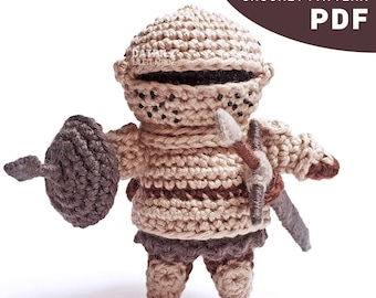 Crochet Pattern PDF - Onion Knight - Amigurumi