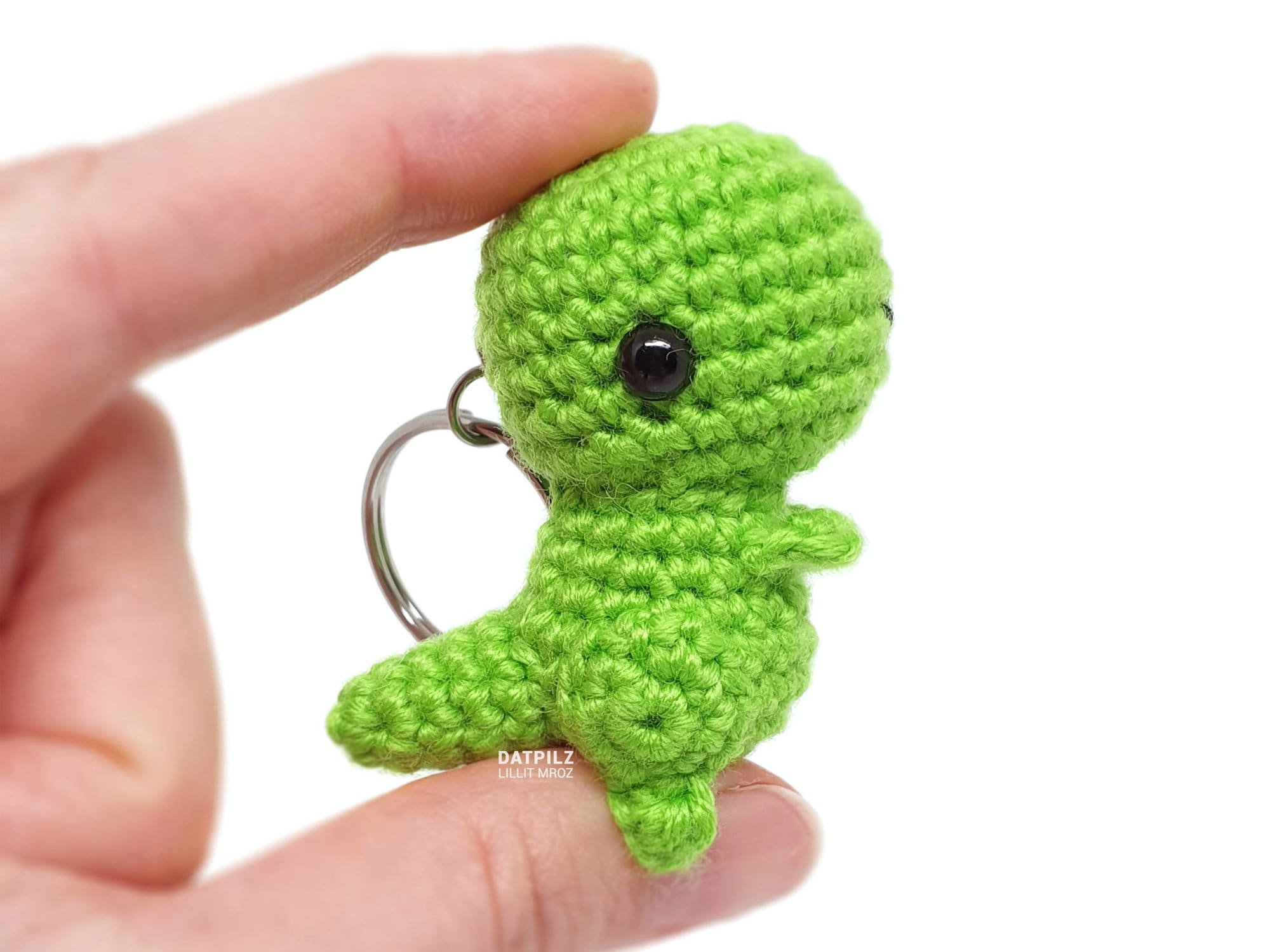 39 T-Rex Crochet Patterns: Unearth Your Creative Side with Dinosaur Designs 7 T-Rex Keychain