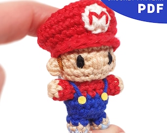 Crochet Pattern PDF - Baby Plumber - Amigurumi