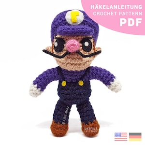 Häkelanleitung PDF - Bösewicht - Amigurumi