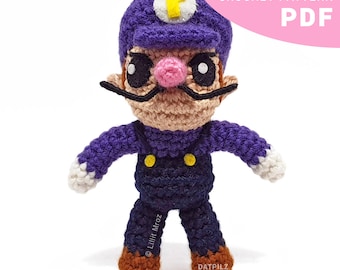 Crochet Pattern PDF - Evil Guy - Amigurumi