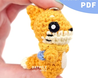 Crochet Pattern PDF - Amigurumi - Mini Pocket Monster - Weasel
