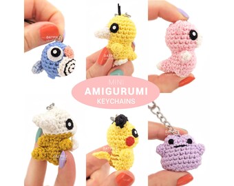 Mini Pocket Monster - Amigurumi - Keychain