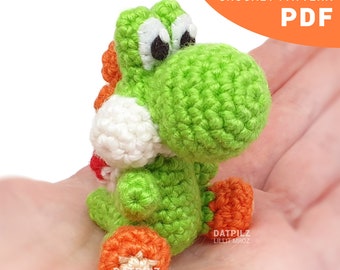 Crochet Pattern PDF - Amigurumi - Dino